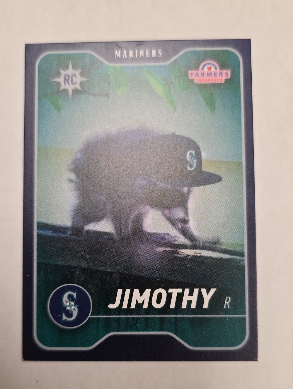Jimothy Collectible Rookie Card Seattle Mariners Giveaway 8/5/2026